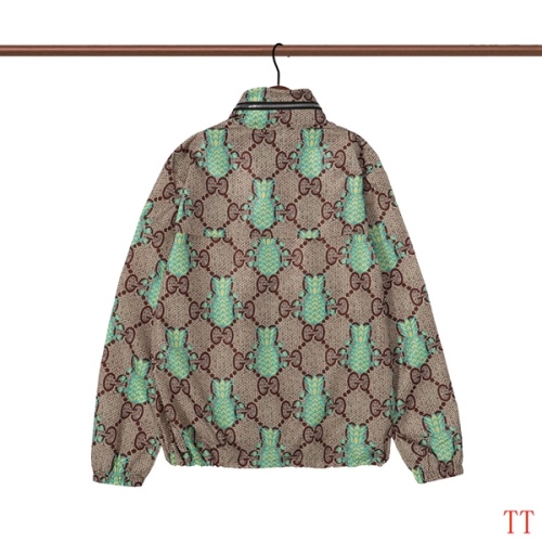 Replica Gucci Jackets Long Sleeved For Men #1264394 $56.00 USD for Wholesale