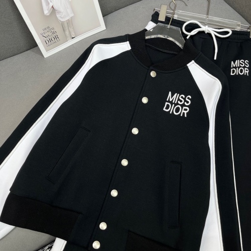 Replica Christian Dior Tracksuits Long Sleeved For Women #1264414 $108.00 USD for Wholesale