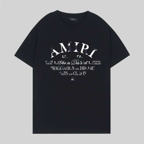 Cheap Amiri T-Shirts Short Sleeved For Unisex #1264437, $$32.00 USD On Amiri T-Shirts