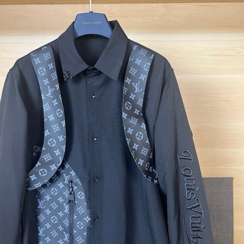 Replica Louis Vuitton LV Shirts Long Sleeved For Unisex #1264476 $64.00 USD for Wholesale