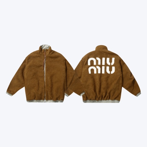 Cheap MIU MIU Coat Long Sleeved For Unisex #1264489, $$98.00 USD On MIU MIU Jackets