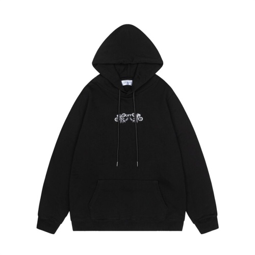 Replica Off-White Hoodies Long Sleeved For Unisex #1264550 $56.00 USD for Wholesale