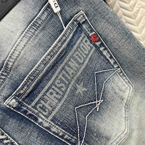 Replica Christian Dior Jeans For Men #1264627 $88.00 USD for Wholesale