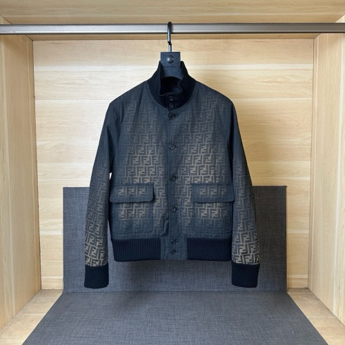 Cheap Fendi Jackets Long Sleeved For Men #1264630, $$140.00 USD On Fendi Jackets