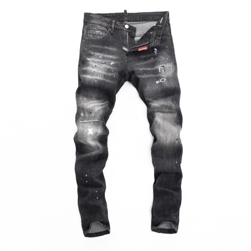 Replica Dsquared Jeans For Men #1264690 $60.00 USD for Wholesale