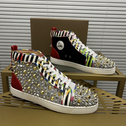 Cheap Christian Louboutin High Top Shoes For Women #1264702, $$100.00 USD On Christian Louboutin High Top Shoes