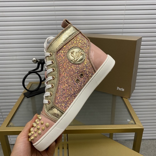 Replica Christian Louboutin High Top Shoes For Women #1264710 $96.00 USD for Wholesale