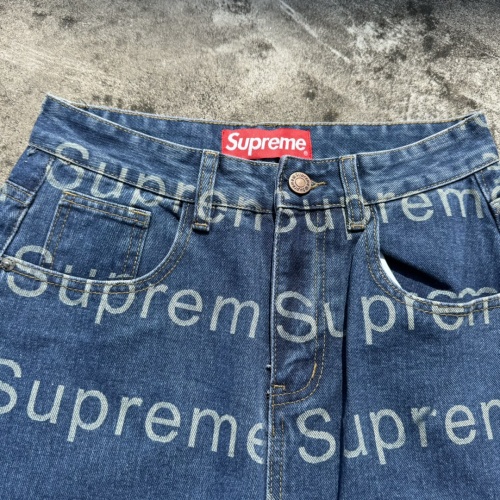 Replica Supreme Jeans For Men #1264731 $52.00 USD for Wholesale