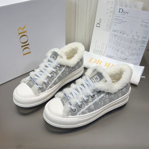 Replica Christian Dior Casual Shoes For Women #1264739 $105.00 USD for Wholesale