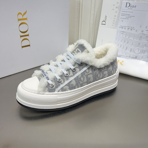 Replica Christian Dior Casual Shoes For Women #1264739 $105.00 USD for Wholesale