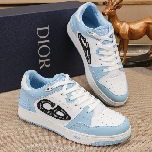 Replica Christian Dior Casual Shoes For Men #1264854 $76.00 USD for Wholesale