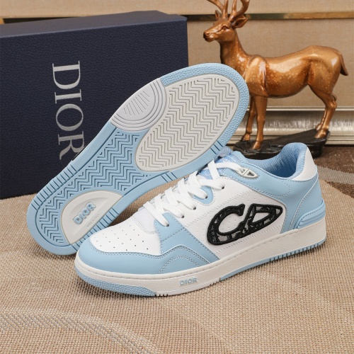 Replica Christian Dior Casual Shoes For Men #1264854 $76.00 USD for Wholesale