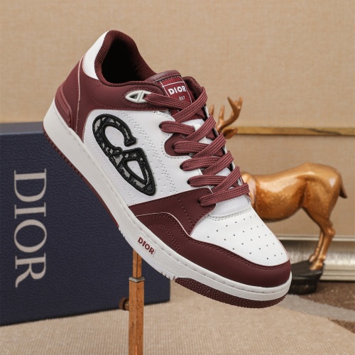 Replica Christian Dior Casual Shoes For Men #1264857 $76.00 USD for Wholesale