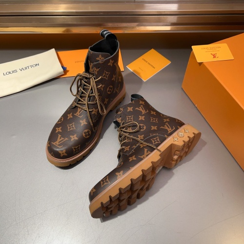 Replica Louis Vuitton Boots For Men #1264992 $145.00 USD for Wholesale