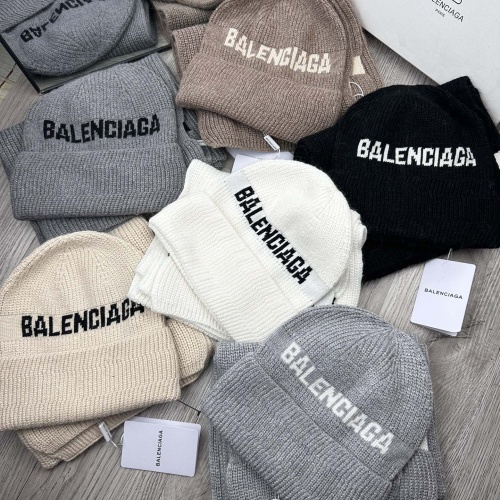 Replica Balenciaga Hat and Scarf Set #1265132 $48.00 USD for Wholesale