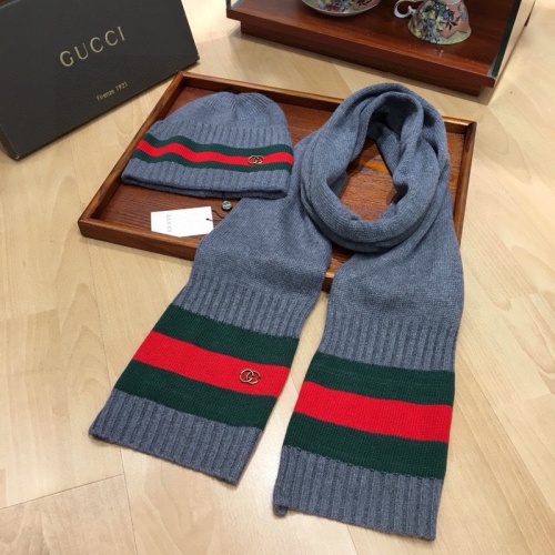 Cheap Gucci Hat and Scarf Set #1265170, $$52.00 USD On Gucci Hat and Scarf and Glove Set