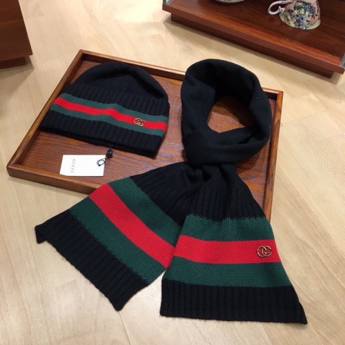 Replica Gucci Hat and Scarf Set #1265171 $52.00 USD for Wholesale