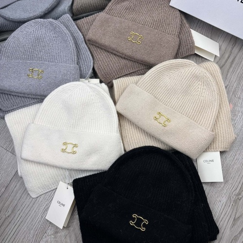 Replica Celine Hat and Scarf Set #1265241 $52.00 USD for Wholesale