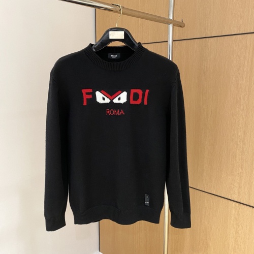 Cheap Fendi Sweaters Long Sleeved For Unisex #1265579, $$85.00 USD On Fendi Sweaters