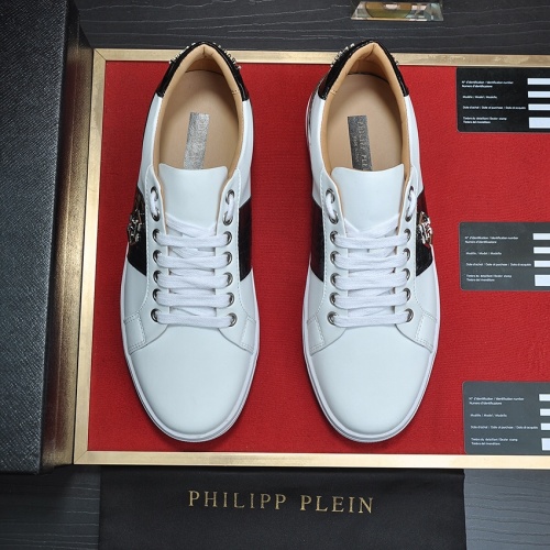 Replica Philipp Plein PP Casual Shoes For Men #1265845 $85.00 USD for Wholesale