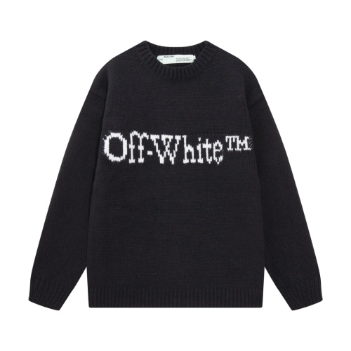 Cheap Off-White Sweaters Long Sleeved For Unisex #1265918, $$64.00 USD On Off-White Sweaters