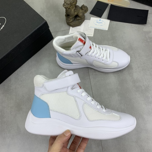 Replica Prada High Top Shoes For Men #1266064 $105.00 USD for Wholesale