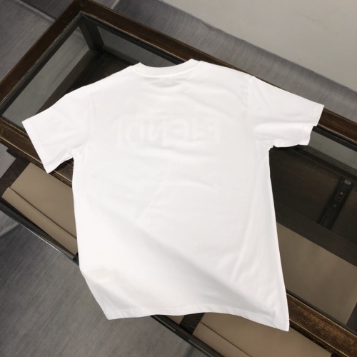 Replica Fendi T-Shirts Short Sleeved For Unisex #1266139 $45.00 USD for Wholesale