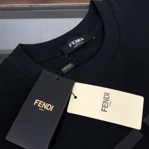 Replica Fendi T-Shirts Short Sleeved For Unisex #1266140 $45.00 USD for Wholesale