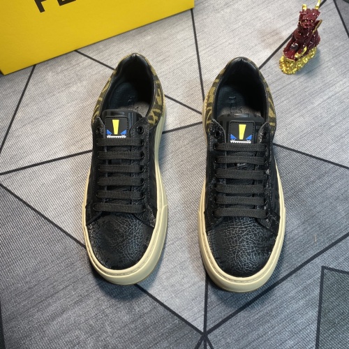 Replica Fendi Casual Shoes For Men #1266156 $76.00 USD for Wholesale