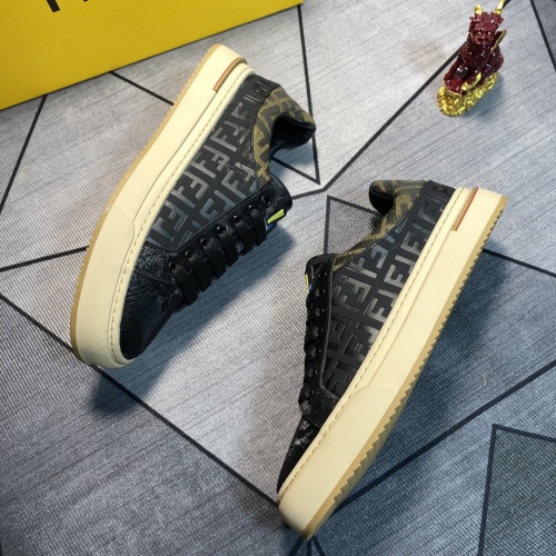 Replica Fendi Casual Shoes For Men #1266156 $76.00 USD for Wholesale