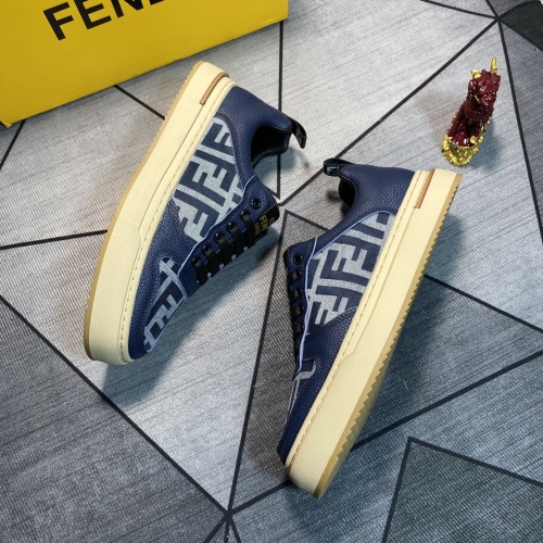 Replica Fendi Casual Shoes For Men #1266158 $76.00 USD for Wholesale