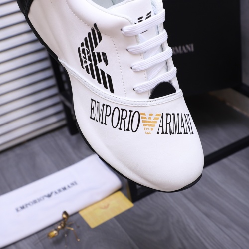 Replica Armani Casual Shoes For Men #1266164 $98.00 USD for Wholesale