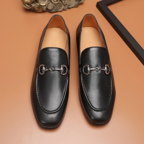 Replica Gucci Oxfords Shoes For Men #1266173 $80.00 USD for Wholesale