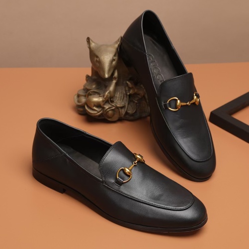 Replica Gucci Oxfords Shoes For Men #1266175 $80.00 USD for Wholesale