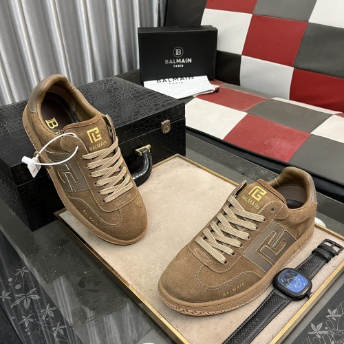 Replica Balmain Casual Shoes For Men #1266341 $82.00 USD for Wholesale