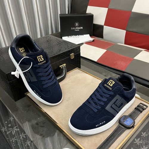 Replica Balmain Casual Shoes For Men #1266342 $82.00 USD for Wholesale