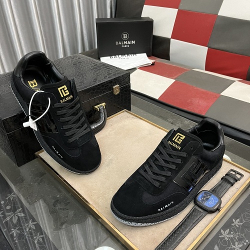 Replica Balmain Casual Shoes For Men #1266345 $82.00 USD for Wholesale