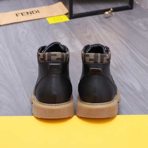 Replica Fendi Fashion Boots For Men #1266588 $85.00 USD for Wholesale