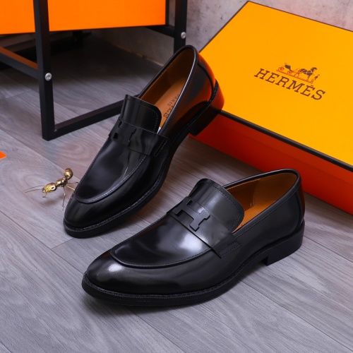 Cheap Hermes Leather Shoes For Men #1266668, $$82.00 USD On Hermes Leather Shoes