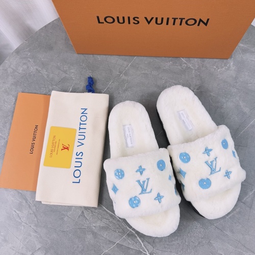 Replica Louis Vuitton Slippers For Women #1266711 $85.00 USD for Wholesale