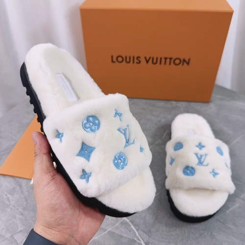 Replica Louis Vuitton Slippers For Women #1266711 $85.00 USD for Wholesale