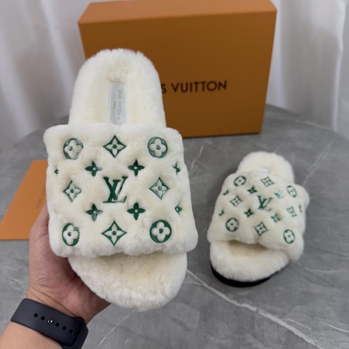 Replica Louis Vuitton Slippers For Women #1266721 $85.00 USD for Wholesale