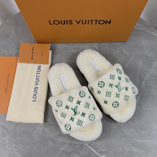 Replica Louis Vuitton Slippers For Women #1266721 $85.00 USD for Wholesale