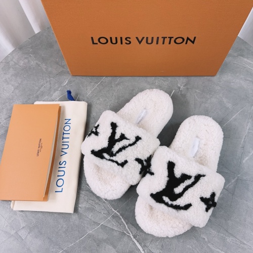 Replica Louis Vuitton Slippers For Women #1266734 $85.00 USD for Wholesale