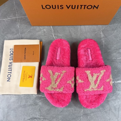 Replica Louis Vuitton Slippers For Women #1266745 $85.00 USD for Wholesale