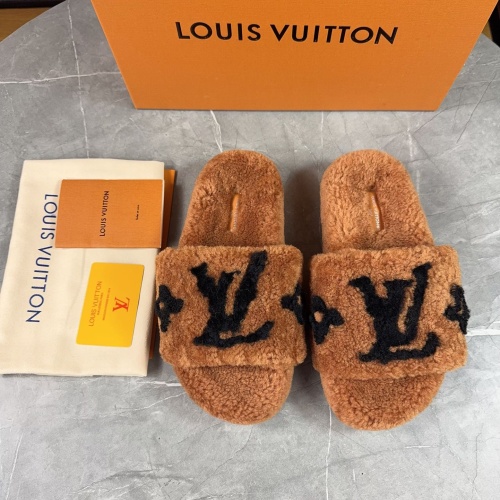 Replica Louis Vuitton Slippers For Women #1266746 $85.00 USD for Wholesale