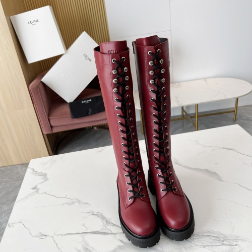 Replica Celine Boots For Women #1266758 $155.00 USD for Wholesale