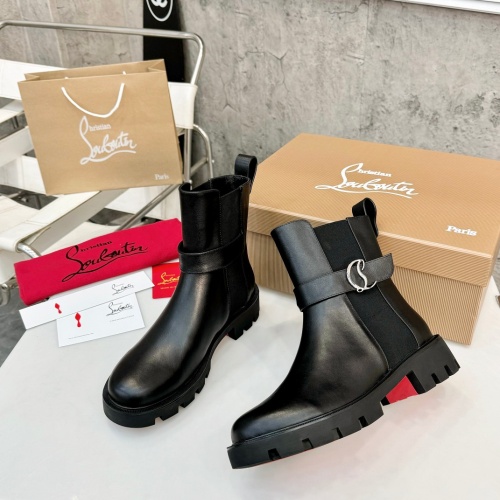 Cheap Christian Louboutin Boots For Women #1267056, $$112.00 USD On Christian Louboutin Boots