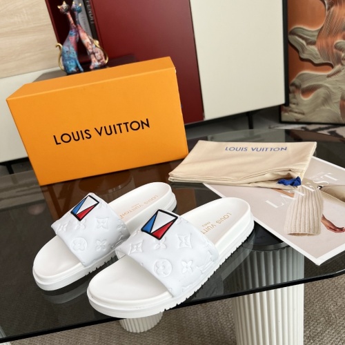 Replica Louis Vuitton Slippers For Women #1267072 $76.00 USD for Wholesale