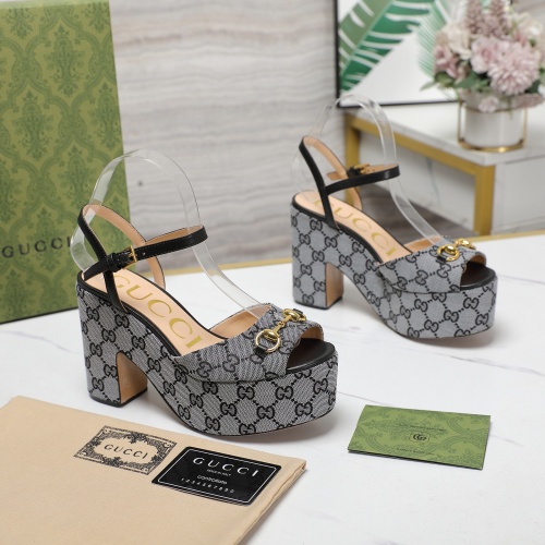 Replica Gucci Sandal For Women #1267090 $125.00 USD for Wholesale